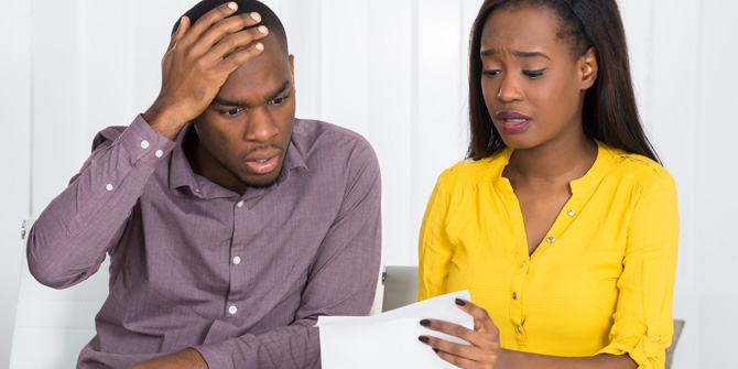 Couple upset over bills