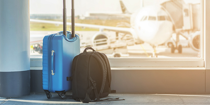 Luggage at the airport