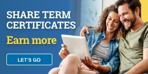 Share Term Certificates. Earn More. Let's Go