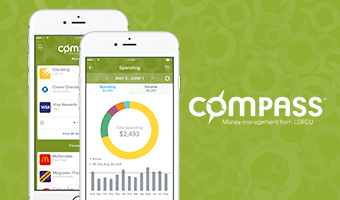 Compass mobile phone app from LGFCU.