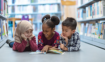 Children reading