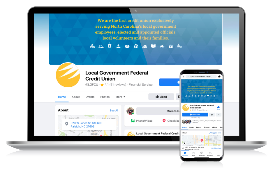 Get social with LGFCU