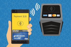Mobile payments with LGFCU debit and credit cards
